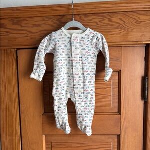 Magnetic Me Organic Cotton Footie Size 0-3 Months